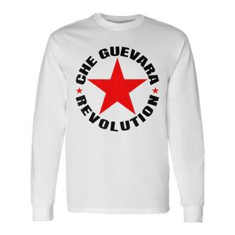 Rebel キューバシャツ ゲリラレボリューション ヴィンテージ チェ・ゲバラ 長袖Tシャツ - Kawaiitshirt