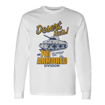 Ww2 7ª División Blindada Camiseta de manga larga - Regaloses