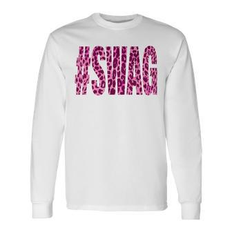 Y2k Trendy Swag Hashtag Swag Long Sleeve T-Shirt - Thegiftio UK