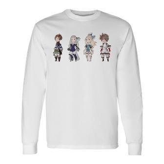 【公式】ブレイブリーセカンド：メインパーティ 長袖Tシャツ - Kawaiitshirt