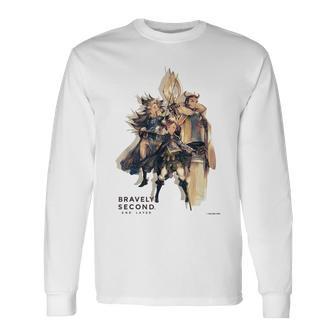 【公式】ブレイブリーセカンド：正教騎士団三銃士 長袖Tシャツ - Kawaiitshirt
