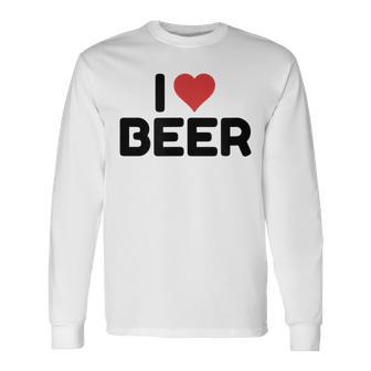 アイラブビール 長袖Tシャツ - Kawaiitshirt