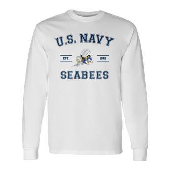 アメリカ海軍シービー 長袖Tシャツ - Kawaiitshirt