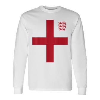 イングランドサッカージャージ。 長袖Tシャツ - Kawaiitshirt