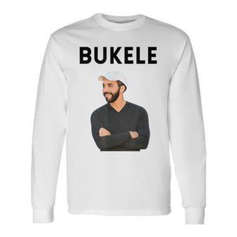 エルサルバドル大統領 ナイブ・ブケレ 長袖Tシャツ - Kawaiitshirt