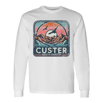 カスター州立公園 長袖Tシャツ - Kawaiitshirt