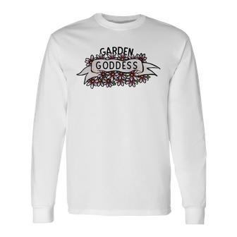 ガーデンゴッデス キュート 長袖tシャツ 長袖Tシャツ - Kawaiitshirt