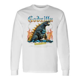 ゴジラ 日本の怪獣 長袖Tシャツ - Kawaiitshirt