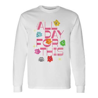 ザ・スーパーマリオギャラクシー・ムービー Luma Bedtime Crew Celebration 長袖Tシャツ - Kawaiitshirt