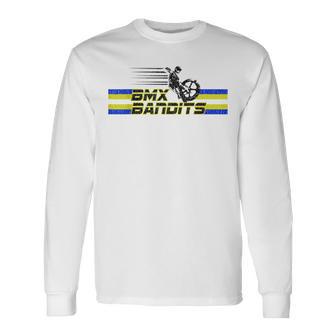 ダメージ加工 80年代 Bmx Bandits 長袖Tシャツ - Kawaiitshirt