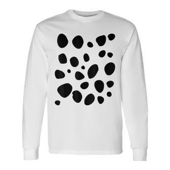 ダルメシアン愛好家のためのダルメシアンパターン ダルメシアンプリント 長袖Tシャツ - Kawaiitshirt