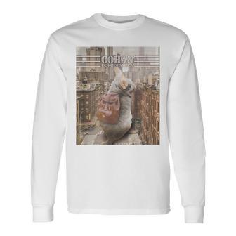 チンチラすずきbig見返り美チラ 長袖Tシャツ - Kawaiitshirt