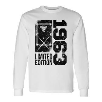 ビリヤード スヌーカーゲーマー ビンテージ 1963 誕生日 プール-ビリヤード 長袖tシャツ 長袖Tシャツ - Kawaiitshirt