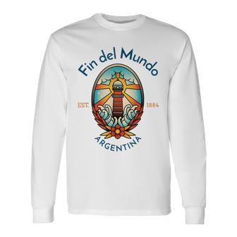 フィンデルムンド灯台アルゼンチン 長袖Tシャツ - Kawaiitshirt
