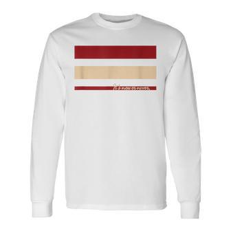 メッセージ付 やるなら今 三本線 長袖Tシャツ - Kawaiitshirt