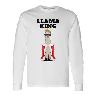 ラマキング 長袖Tシャツ - Kawaiitshirt