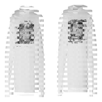 ヴィンテージ イルミナティ オールシーイング アイ ダラー フリーメイソン 長袖Tシャツ - Kawaiitshirt