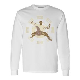 太極拳 太極拳 中華武道 長袖Tシャツ - Kawaiitshirt