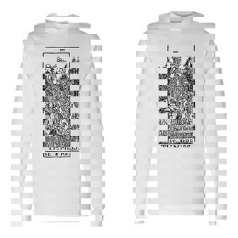 皇后タロットカード 長袖Tシャツ - Kawaiitshirt