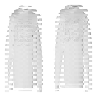 背面に63番。 長袖Tシャツ - Kawaiitshirt