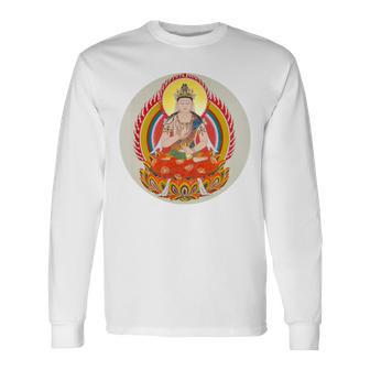 金剛薩埵ajrasattva 長袖tシャツ 長袖Tシャツ - Kawaiitshirt
