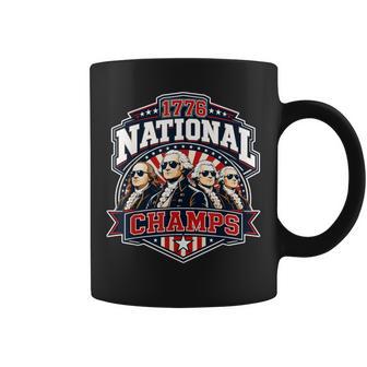 1776 National Champs 4Th Of July 250Th Founding Fathers Coffee Mug - Thegiftio UK
