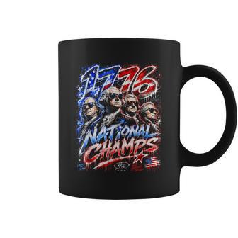 1776 National Champs Patriotic Founding Fathers Usa Coffee Mug - Thegiftio UK
