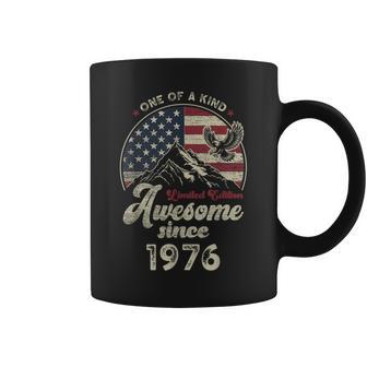 1976 愛国的なイーグル、50歳の誕生日、アメリカ国旗 愛国的 コーヒーマグ - Kawaiitshirt