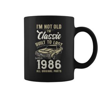 1986 Coche Clásico 40 Cumpleaños Taza de café - Regaloses