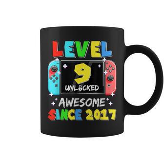2017年以降、レベル9のロック解除済みゲーム9歳の誕生日。 コーヒーマグ - Kawaiitshirt