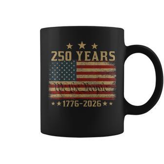 250 Years 1776 2026 250Th Vintage 4Th July American Flag Coffee Mug - Thegiftio UK