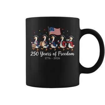 250 Years 250Th America Silly Goose 4Th Of July Coffee Mug - Thegiftio UK