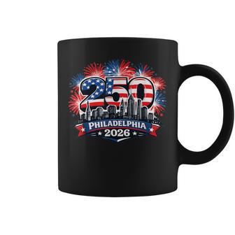 250 Years American Flag 4Th Of July Philadelphia Fireworks Coffee Mug - Thegiftio UK