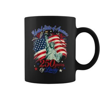 250 Years Statue Of Liberty 250Th Anniversary Kids Coffee Mug - Thegiftio UK