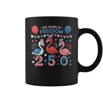 250Th America Flamingos Patriotic 250 Years Of Freedom Coffee Mug - Thegiftio UK