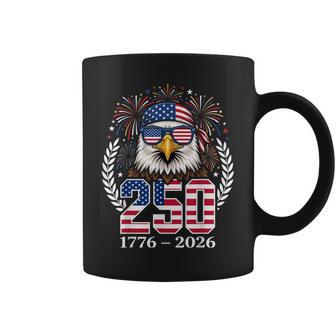 250Th Anniversary Usa 1776-2026 4Th Of July Fireworks Eagle Coffee Mug - Thegiftio UK