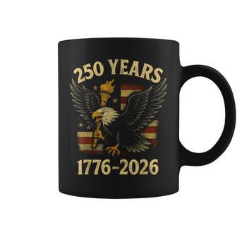 250Th Anniversary Usa Flag 250 Years American Bald Eagle Coffee Mug - Thegiftio UK