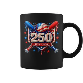 250Th Anniversary Usa Independence Baseball Ice Cream Drip Coffee Mug - Thegiftio UK