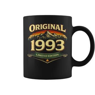 33歳 誕生日 男性女性intage 1993年1993年生まれ レトロデザインブランド コーヒーマグ - Kawaiitshirt