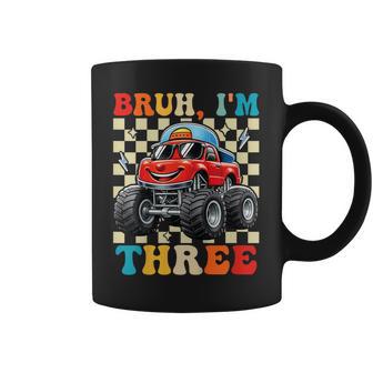 3Rd Birthday Monster Truck 3 Year Old Boys 3Rd Party Boys Coffee Mug - Thegiftio UK