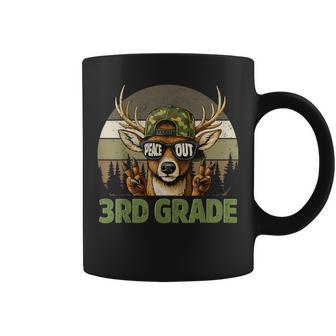 3Rd Grade Peace Out Deer Hunting Last Day Of School Boy Kid Coffee Mug - Thegiftio UK