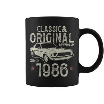 40 Cumpleaños 1986 Coche Clásico Taza de café - Regaloses