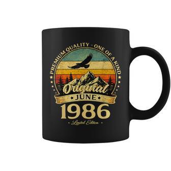 40 Cumpleaños Hombre Regalo Junio 1986 Taza de café - Regaloses