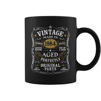 42 歳の誕生日プレゼント ヴィンテージ 1984 男性 面白い 42 歳 1984 コーヒーマグ - Kawaiitshirt