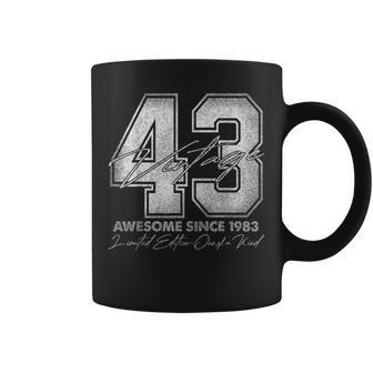 43 Year Old Vintage 1983 Limited Edition 43Rd Birthday Coffee Mug - Thegiftio UK