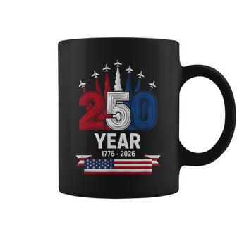 4Th Of July 1776 2026 Patriotic Anniversary Red White Blue Coffee Mug - Thegiftio UK