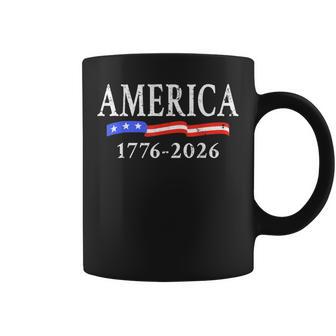 4Th Of July American Flag Vintage 250 Years 1776 2026 Usa Coffee Mug - Thegiftio UK
