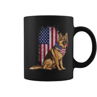 4Th Of July Dog German Shepherd Usa K9 Kids Coffee Mug - Thegiftio UK