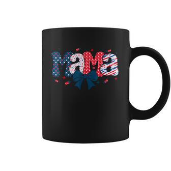 4Th July Mama Coquette Independence Day Mama 4Th Of July Day Coffee Mug - Thegiftio UK