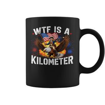 4Th Of July Wtf Is Kilometer Usa Patriotic Womens Coffee Mug - Thegiftio UK